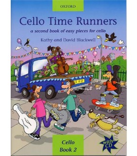 Hal Leonard Cello Time Runners VC Bk/CD