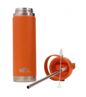 Spencil Big Insulated Water Bottle 650ml - Tiger