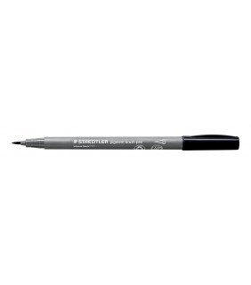 Staedtler pigment brush pen - intense black