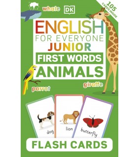 Dorling Kindersley English for Everyone Junior First Words Animals Flash Cards