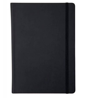Collins Debden Legacy Grid Notebook A5 Black