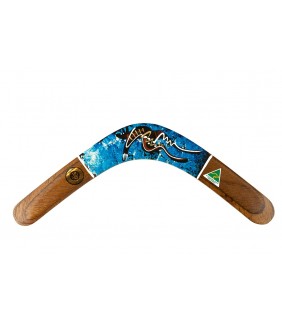 Murra Wolka Boomerang - Returning - Traditional 35cm (on card)