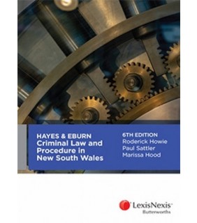 LexisNexis Hayes & Eburn Criminal Law and Procedure in New South Wales