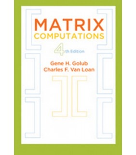 Johns Hopkins University Press Matrix Computations 4E