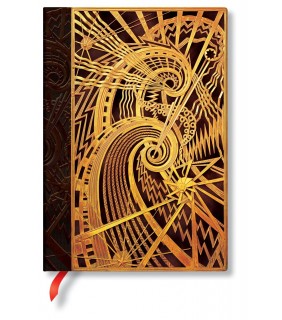Paperblanks The Chanin Spiral, Midi Lined Journal