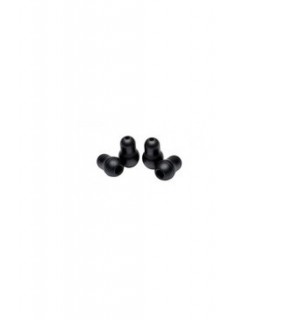 3M Littmann Stethoscope Ear Tips Soft Snap Small And Large Pairs Black