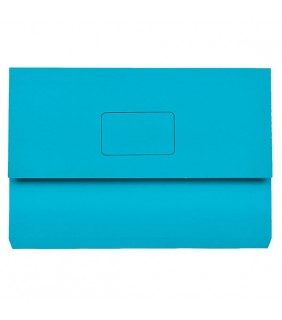 Document Wallet Foolscap Slimpick Blue