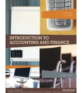Pearson Education ebook Introduction to Accounting and Finance