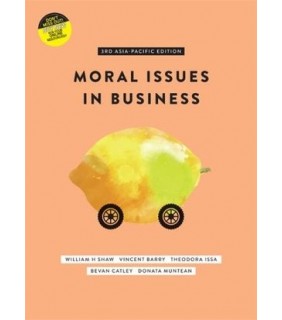Cengage Learning Moral Issues in Business with Online Study Tools 12 months