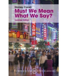 Cambridge University Press ebook Must We Mean What We Say?