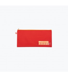 Micador Name Pencil Case - Watermelon Red 340 x 170mm
