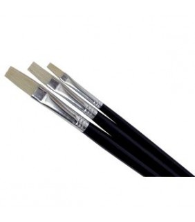 Micador Paintbrush Roymac 777 Flat Size 10 Short Black Handle