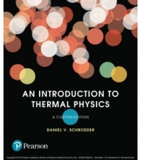 Pearson Australia ebook An Introduction to Thermal Physics (Custom Edition eBo
