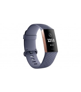 Fitbit Charge 3 Fitness Tracker - Rose Gold/Blue Grey