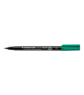 Staedtler permanent superfine - green