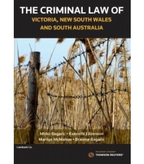 Lawbook Co., AUSTRALIA ebook Criminal Law of Victoria, New South Wales & South Aust