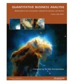 Pearson Australia ebook Quantitative Business Analysis (Custom Edition eBook)