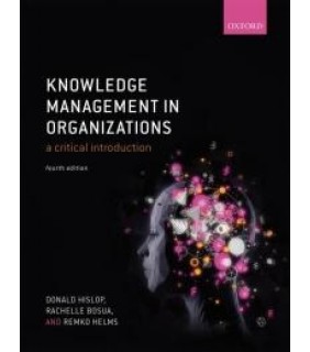 Oxford University Press UK ebook RENTAL 1YR Knowledge Management in Organizations