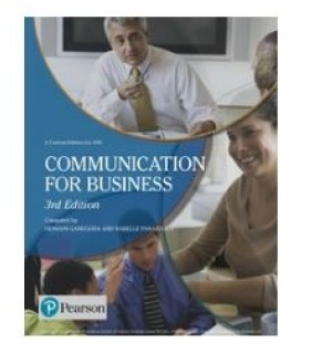 Pearson Australia ebook Communication for Business CB