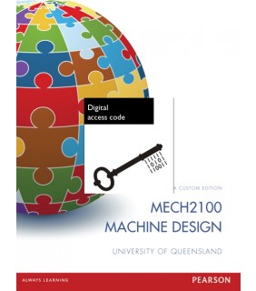 Machine Design MECH2100 (Custom Edition) - EBOOK