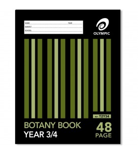 Botany Book A4  48 Page Stripe Qld Yrs 3/4 Olympic	