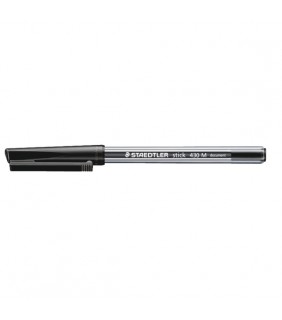 Pen Stick Medium Black Staedtler Single