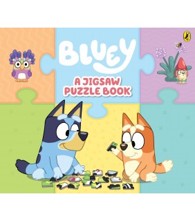 Puffin Bluey: A Jigsaw Puzzle Book Includes 4 Double-sided Puzzles
