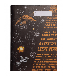 Spencil A4 Book Cover - Space Adventure 2