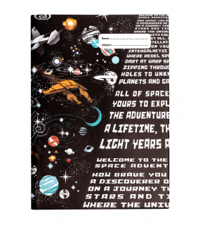Spencil A4 Book Cover - Space Adventure 1