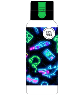 Spencil Big Water Bottle - 650ml - Neon Life