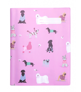Spencil Exercise Book Cover - Pooches on Parade 3