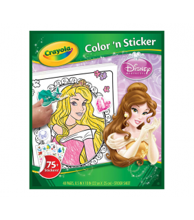 Crayola Color & Sticker Book - Disney Princess
