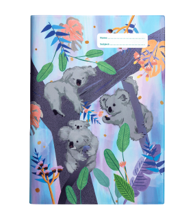 Spencil A4 Book Cover - Koala Daydream 1