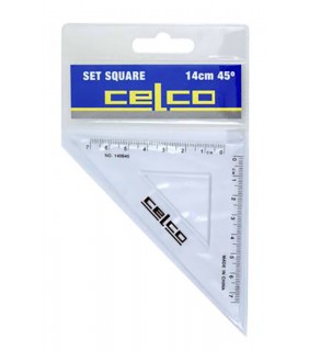 Celco Set Square 45 Degree 140mm