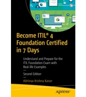 Apress ebook Become ITIL 4 Foundation Certified in 7 Days