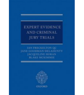 Oxford University Press UK ebook RENTAL 1YR Expert Evidence and Criminal Jury Trials