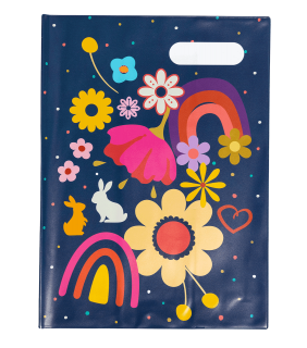 Spencil Scrapbook Cover - Flower Power