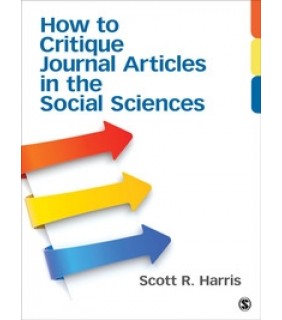 Sage Publications Ltd ebook How to Critique Journal Articles in the Social Science