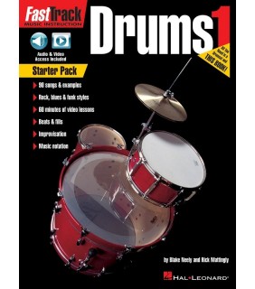 Hal Leonard Australia Fasttrack Drums Starter Pack w/ Online Access Code