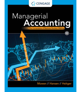 Cengage Learning ebook Managerial Accounting 8E: The Cornerstone of Business
