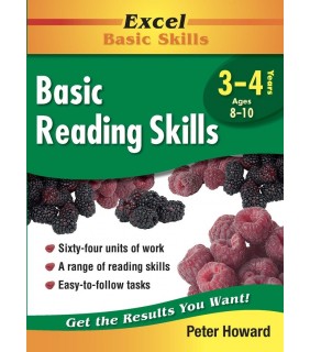 Pascal Press Excel Basic Skills: Basic Reading Skills Years 3–4