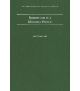 Oxford University Press UK ebook RENTAL 180 DAYS Interpreting As a Discourse Process