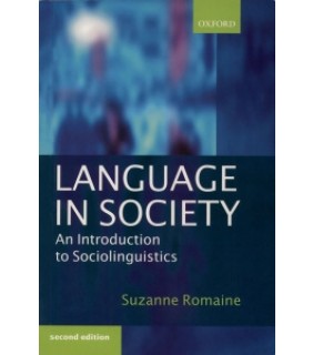 Oxford University Press UK ebook RENTAL 1YR Language in Society
