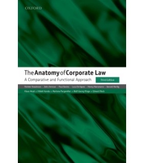 Oxford University Press ANZ ebook RENTAL 1YR The Anatomy of Corporate Law