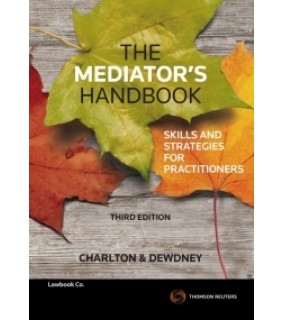 Lawbook Co., AUSTRALIA ebook The Mediator's Handbook
