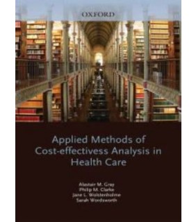 Oxford University Press ebook Applied Methods of Cost-effectiveness Analysis in Heal