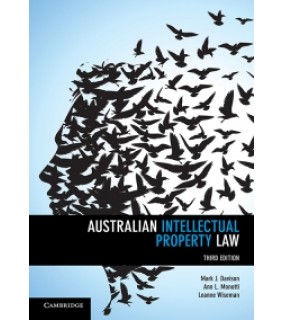 Cambridge University Press ebook Australian Intellectual Property Law