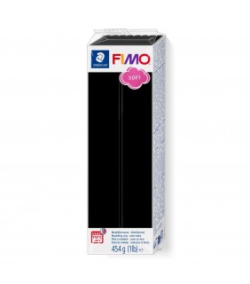 Staedtler FIMO soft large block 454g black