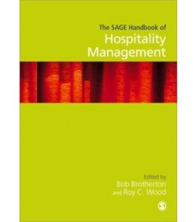 Sage Publications Ltd ebook The SAGE Handbook of Hospitality Management