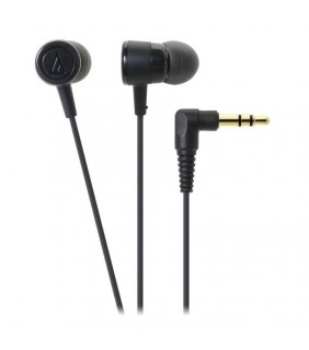 Audio Technica 'dip' colour in-ears BLACK